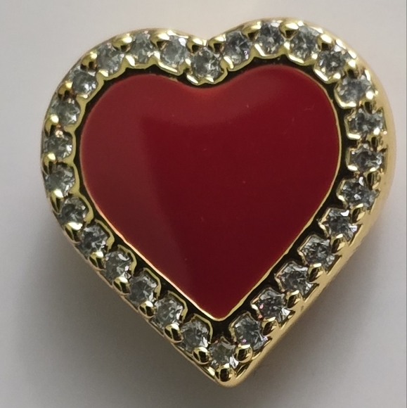 🔥SALE🔥 Kate Spade Take Heart Pendant Necklace & Earrings - Picture 3 of 6